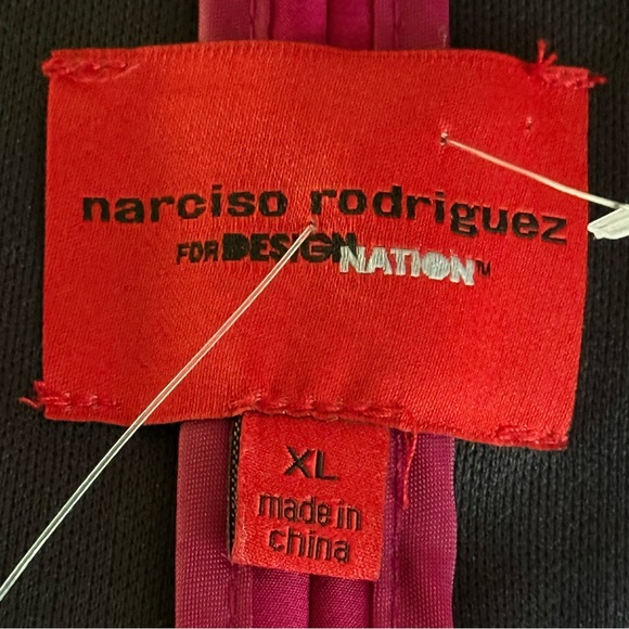 Narciso Rodriguez for Design Nation Belted Trenchcoat NWOT Size XL - Picture 10 of 14